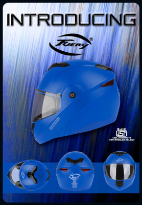 fuery Flipup Transparent TFU-34_New Motorsports Helmet(Blue)