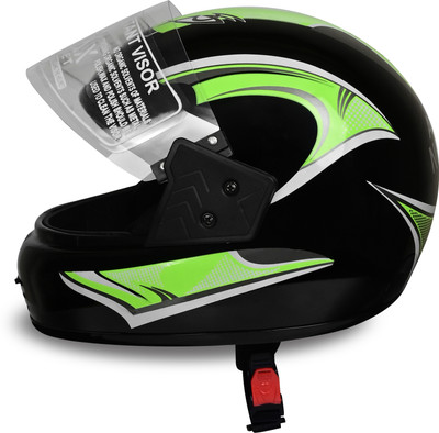 NOAX ISI MARKED HELMET FOR SAFTY RIDDING UNISEX FK)229 Motorbike Helmet(Green)
