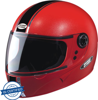 STUDDS CHROME ECO FULL FACE -L Motorbike Helmet(Red)