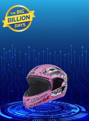 OZONE Premium Quality_Full Face Helmet_A11@7 Motorbike Helmet(Pink)