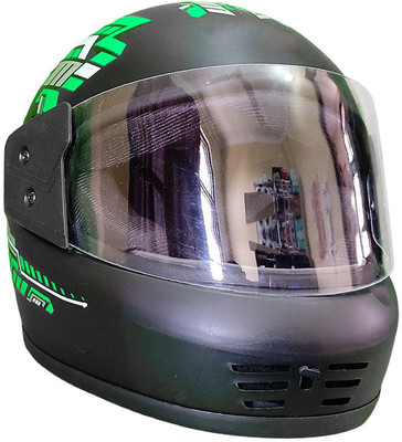 RECTITUDE Extra Safe & Good Looking 6 Jali Motorbike Helmet For Men & Women, Best, Safe Motorbike Helmet(Green)
