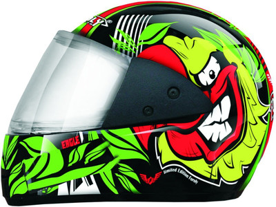 FOROLY Full Face Angry Eagle ISI Motorbike Helmet(Multicolor)