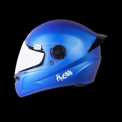 OZONE Zzz Hyena_FF_Unisex_freesize_Oz013 Motorbike Helmet(Blue)