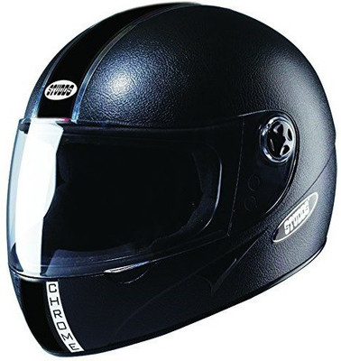 STUDDS Chrome Economy SUS Motorbike Helmet(Black)