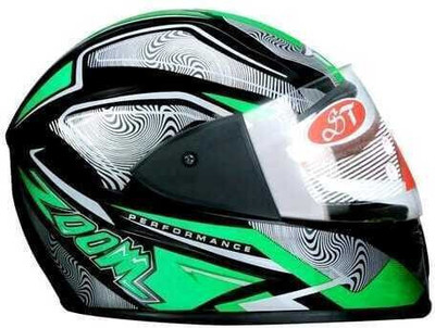 YOURCITYSELLER New-STISS-Black5 Motorbike Helmet(Green)