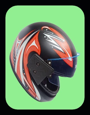 MonteX-1 New_Full Face New Bike helmet_4012 Motorbike Helmet(Multicolor)