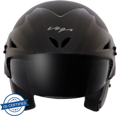 VEGA Cruiser W/P Motorbike Helmet(Dull Black)