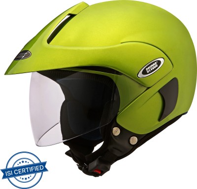 STUDDS Marshall Motorbike Helmet(Green)