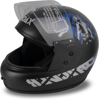 NOAX young men helmet for ridinggg motorbike-Black1818-Helmet 5-ABCD Motorbike Helmet(Blue)