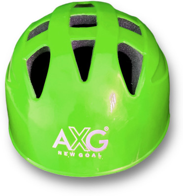 AXG NEW GOAL Light Weight Adjustable Multipurpose Skating / Cycling Helmet(Green)
