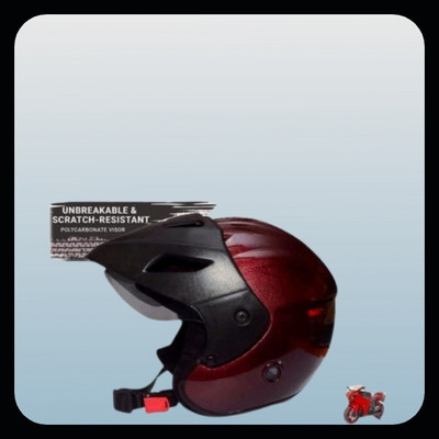 MonteX-1 New_Full Face Bike helmet T46 Motorbike Helmet(Red)