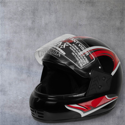 NOAX helmet bazarr unisex full face helmet _-Blue5858-Red jaal-ABCD-Helmat Motorbike Helmet(Red)