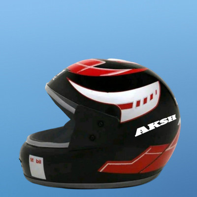 NOAX HELMET KING FULL FACE & ISI MARKED FOR UNISEX ((SL-173 Motorbike Helmet(Black)