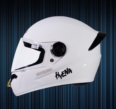 OZONE HR_Helmet For Saftey_Uunique Design_@02 Motorbike Helmet(White)