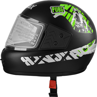 NOAX BRANDED ISI MARKED HELMET FOR UNISEX GENDER KEEP SAFE RIDING (SLFK-1105 Motorbike Helmet(Green)