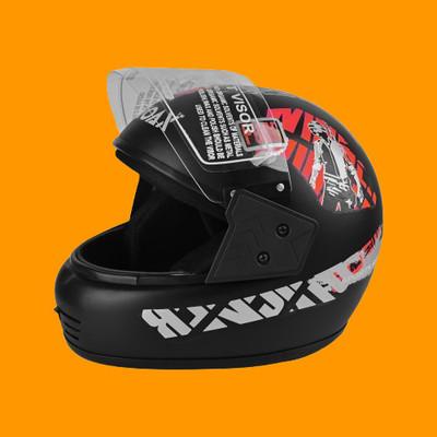 NOAX Helmet GOOD QUALITYFOR UNISEX BIKE RIDIDNG_42 Motorbike Helmet(Red)