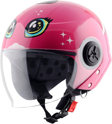 VEGA CHAP Motorbike Helmet(Pink White)