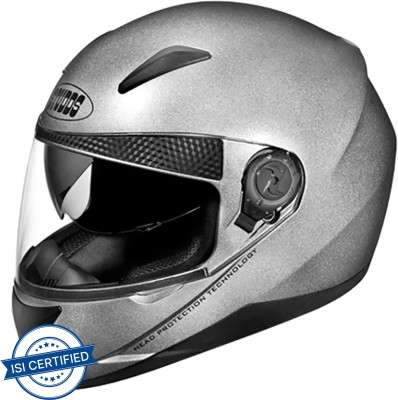 STUDDS SHIFTER FULL FACE - XL Motorbike Helmet(Silver Grey)