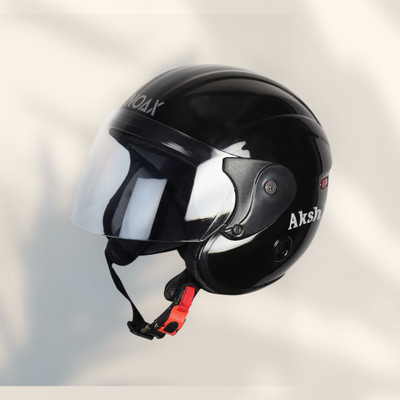 NOAX ISI marked helmet solid helmet((fk120 Motorbike Helmet(Black)