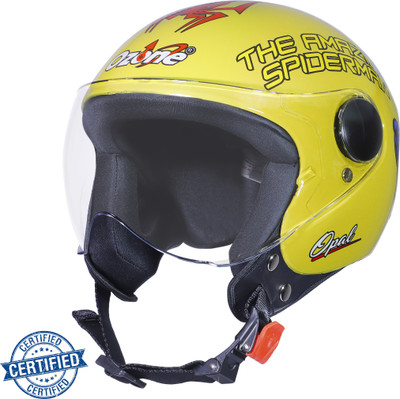 OZONE Superior Certified Helmet_openface@VG&_320 Motorbike Helmet(Yellow)