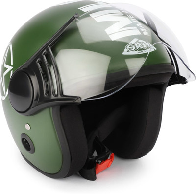 SRH Bullet Motorsports Helmet(Army colour)