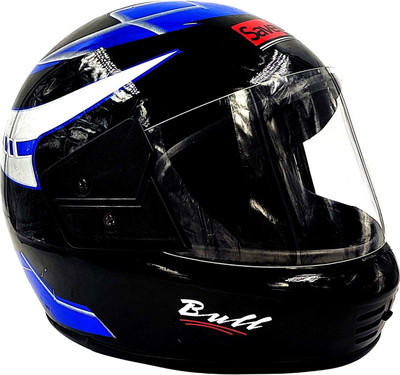 Save Life Full Face ISI Marked Helmet For Men & Women Bike & Scooty Riding Motorbike Motorbike Helmet(Black, Blue)