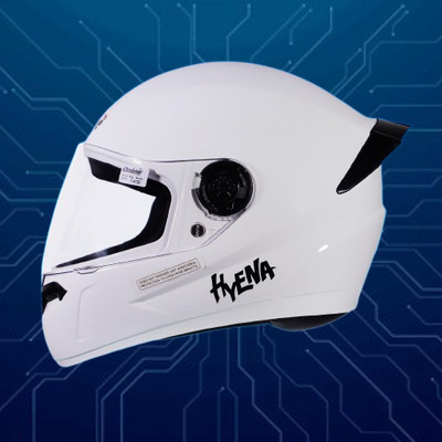 OZONE Prime Helmet_full face_HyEna_@R@Class_AD_@759 Motorbike Helmet(White)