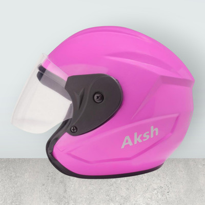 NOAX ISI MARKED KING OF HELMET UNISEX RIDDING HELMET TOP SELLING(DD-932 Motorbike Helmet(Pink)