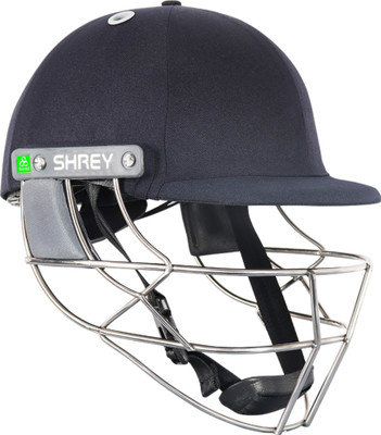 Shrey KOROYD STAINLESS STEEL Cricket Helmet(Navy)