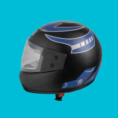 NOAX unisex full facce helmet original@37 Motorbike Helmet(Orange)