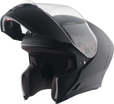 VEGA Knight Solid Motorbike Helmet(Dull Black)