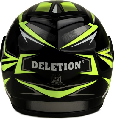 fuery Full Face Mega Jazz 360 Green Helmet Z106 Motorsports Helmet(Green)