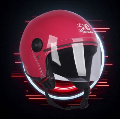 SKULLCAP Areana Motorbike Helmet(Pink)