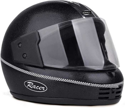MonteX-1 Full Face Bike helmet O46 Motorbike Helmet(Black)