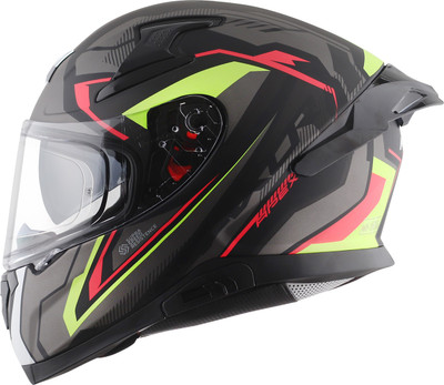 Axor Apex Roadtrip Motorbike Helmet(Dull Black Grey Helmet)