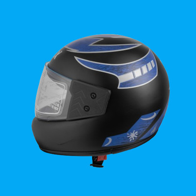 NOAX unisex full facce helmet original@1 Motorbike Helmet(Orange)