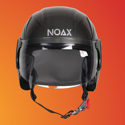 NOAX unisex open face helmet for safty361 Motorbike Helmet(Grey)