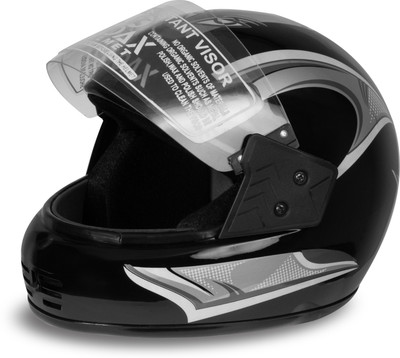 NOAX young men helmet for ridinggg motorbike-Black1414-Silver jaali-ABCD Motorbike Helmet(Silver)