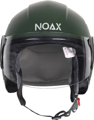 NOAX ISI MARKED HELMET FOR SAFTY RIDDING UNISEX FK)603 Motorbike Helmet(Military green)