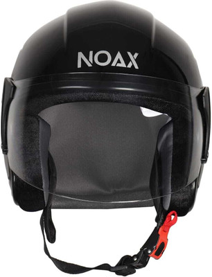 NOAX UNISEX HELMET ISI PROOFED SOLID HELMET BUY SURE@80 Motorsports Helmet(Red, Black)