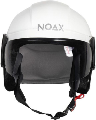 Font NOX-NonIndicator_73-helmet-Open Face M Men Motorsports Helmet(Multicolor)