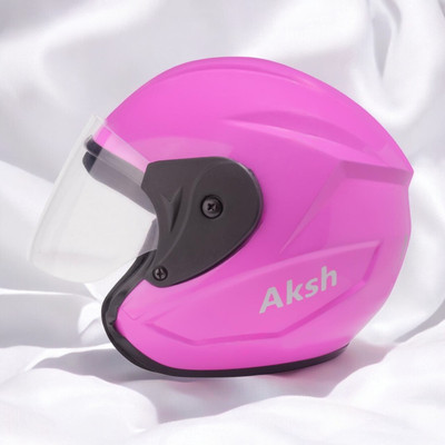 Font KING OF HELMET UNISEX OPEN FACE motorbike HELMET-98A Motorbike Helmet(Pink)