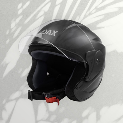 NOAX ISI MARKED KING OF HELMET UNISEX RIDDING HELMET TOP SELLING(DD-1534 Motorbike Helmet(Black)
