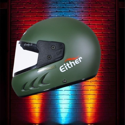 OZONE Premium_Helmet_full face_JBB@Gv@82 Motorbike Helmet(M GREEN)