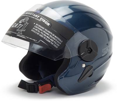 NOAX NoX Gati Blue glossy sky Motorbike Helmet