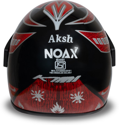 NOAX young men helmet for ridinggg motorbike-Black2222-Red kimi-ABCD-Helmat Motorbike Helmet(Red)