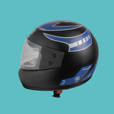 NOAX UNISEX SAFETY HELMET ONROAD HELMET- TWO WHEELER,BIKE & SCOOTER (SL-82 Motorbike Helmet(Blue)