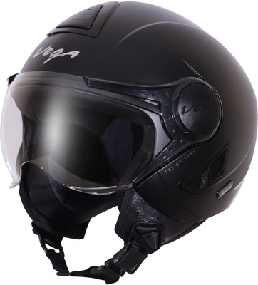 VEGA Verve Motorbike Helmet(Dull Black)
