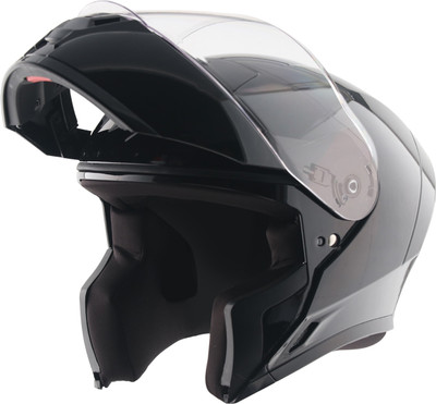 VEGA Knight Solid Motorbike Helmet(Black)