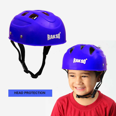 Rakso kids Multipurpose Sports Helmet ForSkating,Cycling Adjustable Straps Helmet blue Cycling Helmet(Blue)